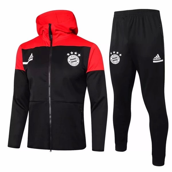 Chaqueta Con Capucha Bayern Munich 2020 2021 Negro